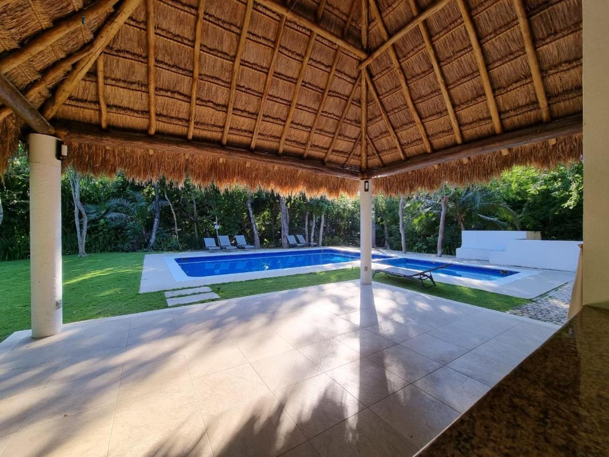 Beautiful House In Playacar 4 Bedrooms Beach Tennis Ac Плая-дель-Кармен Экстерьер фото