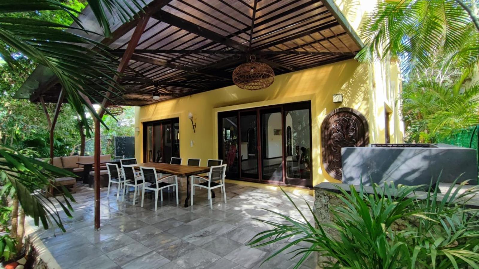 Beautiful House In Playacar 4 Bedrooms Beach Tennis Ac Плая-дель-Кармен Экстерьер фото
