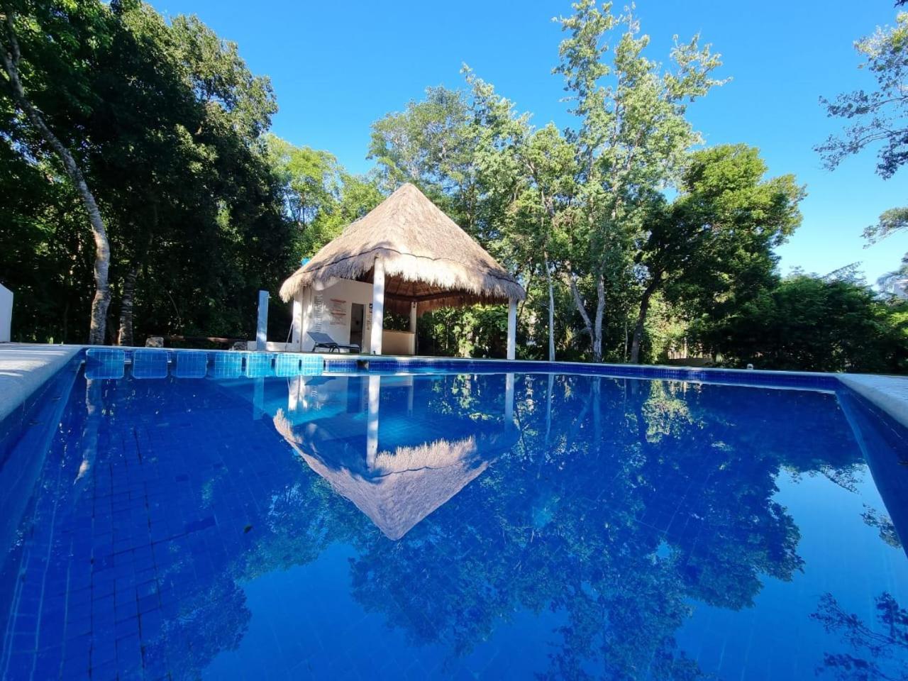 Beautiful House In Playacar 4 Bedrooms Beach Tennis Ac Плая-дель-Кармен Экстерьер фото